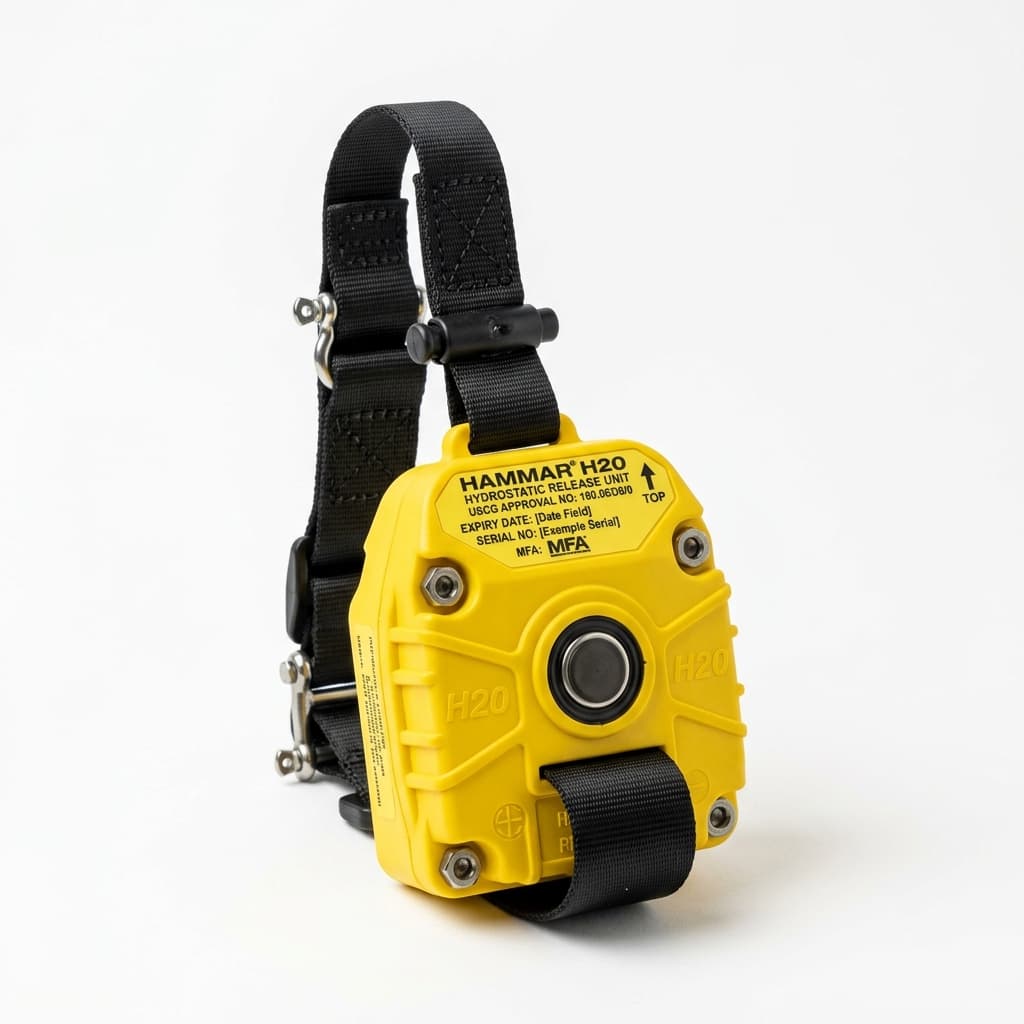 Hydrostatic Release Unit (HRU) - Can Salı Bırakma Cihazı