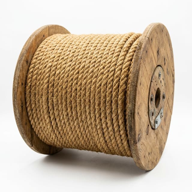 Geliştirilmiş Manila Halat - Grade 1 Doğal Lifli (20mm, 220m Makara) (V2 Serisi)