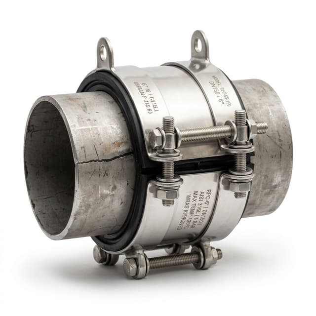 Boru Tamir Kelepçesi / Pipe Repair Clamp (DN100 - DN110)